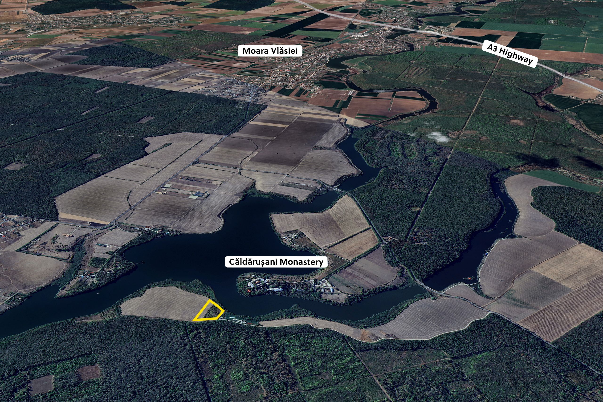 Extraurban Land for Sale in Căldărușani Forest area - Gruiu, Ilfov