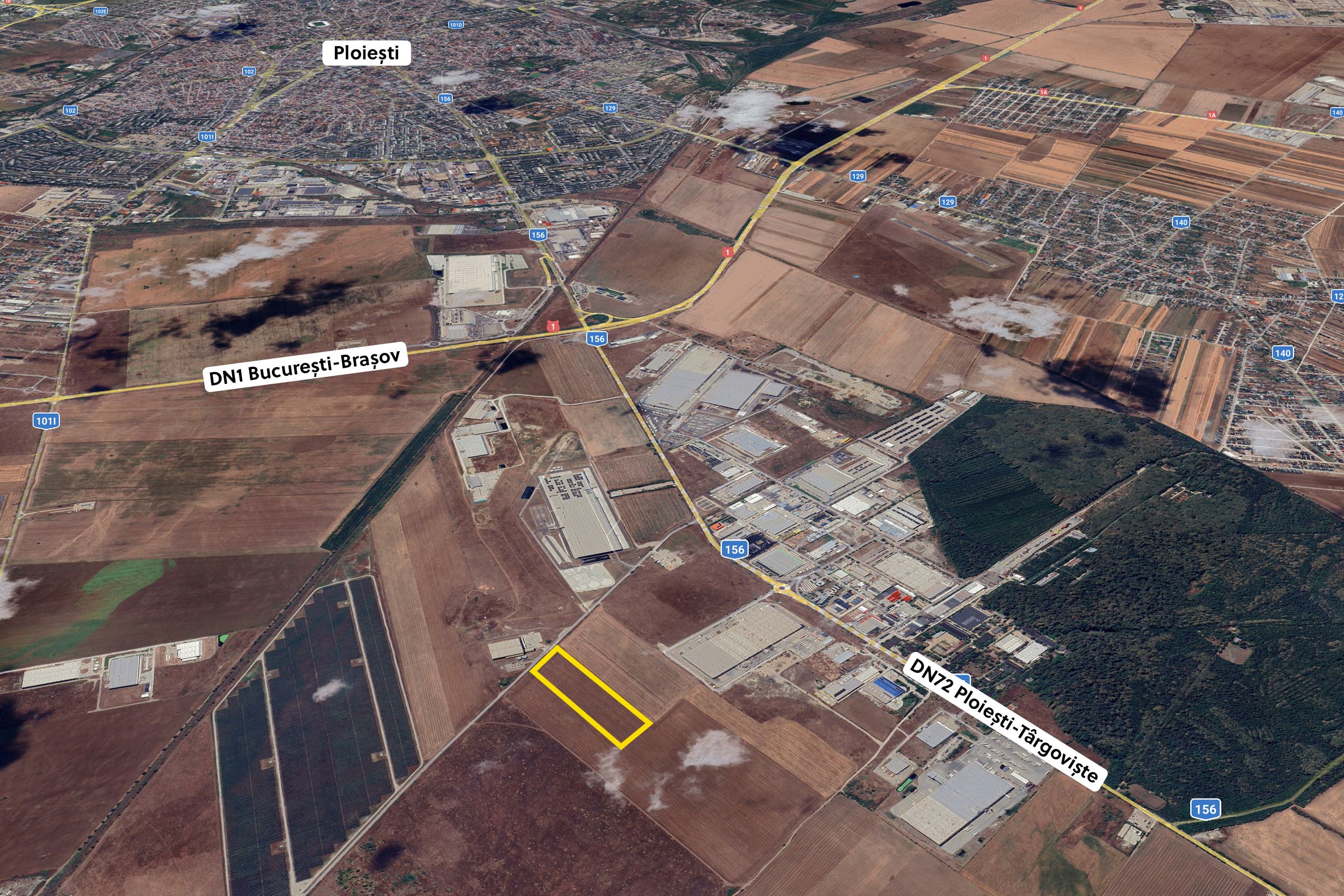 Extravilan Land for Sale in Ariceștii Rahtivani – Ploiești, Prahova