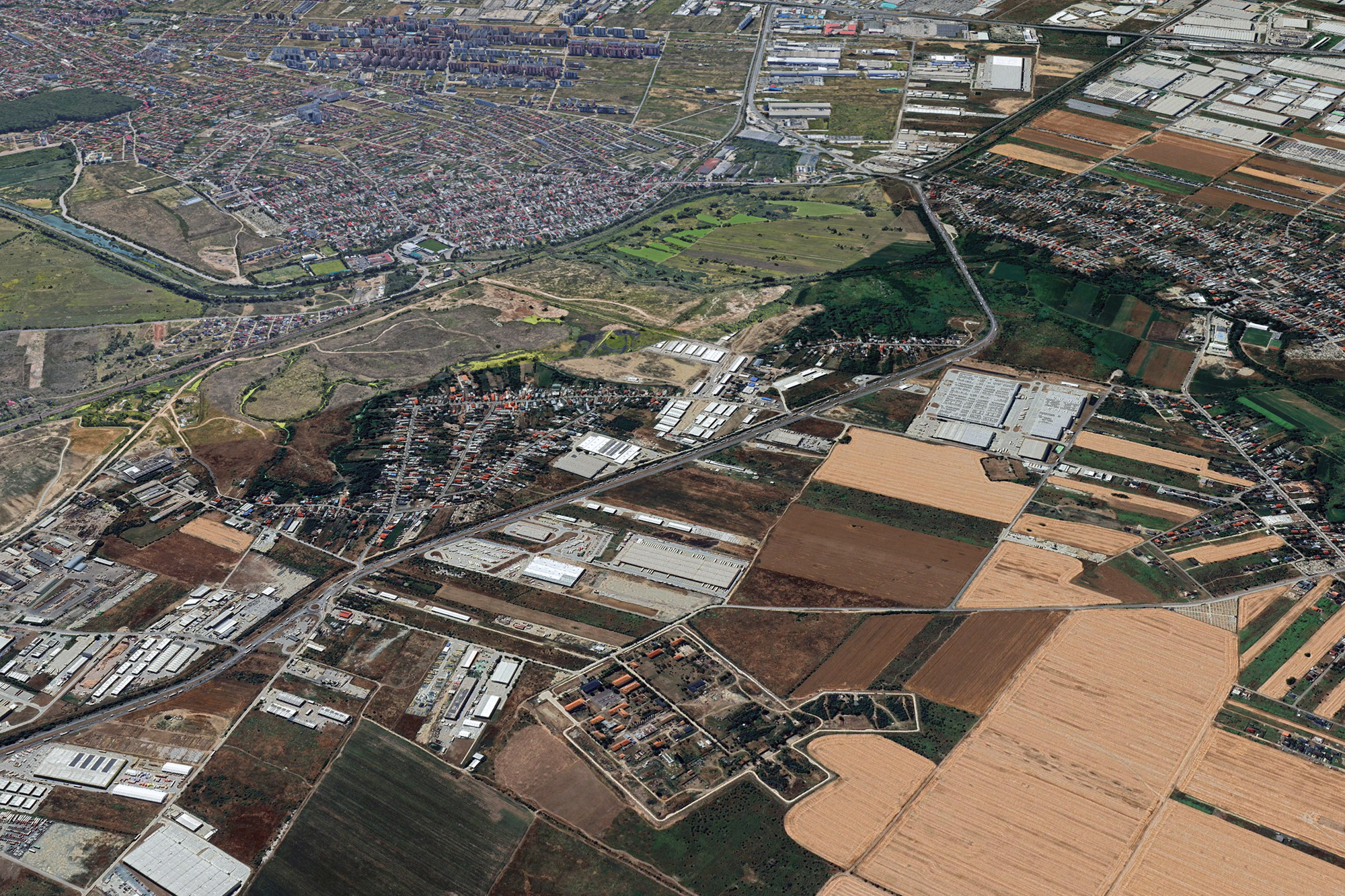 Industrial land transaction on Bucharest ring road