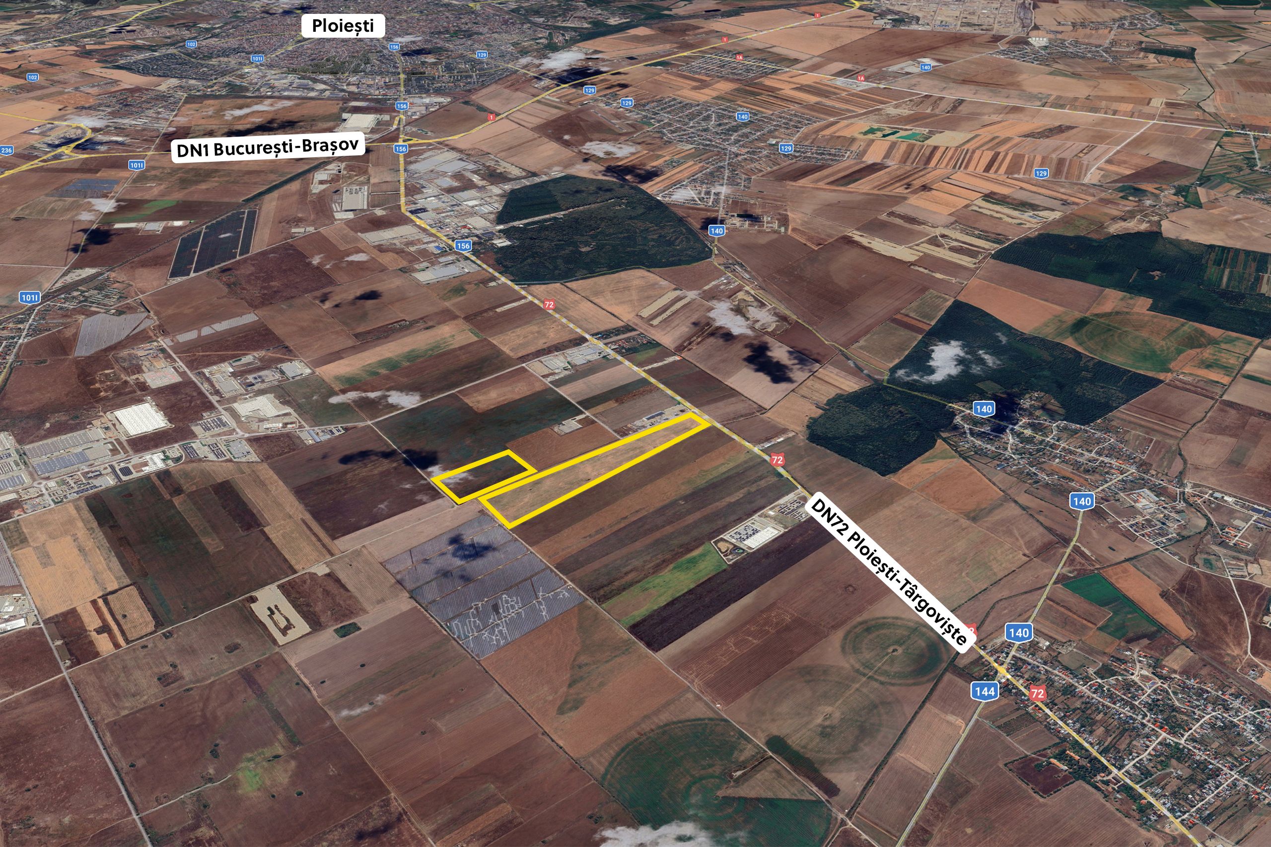 Extravilan Land for Sale in Ariceștii Rahtivani – Ploiești, Prahova