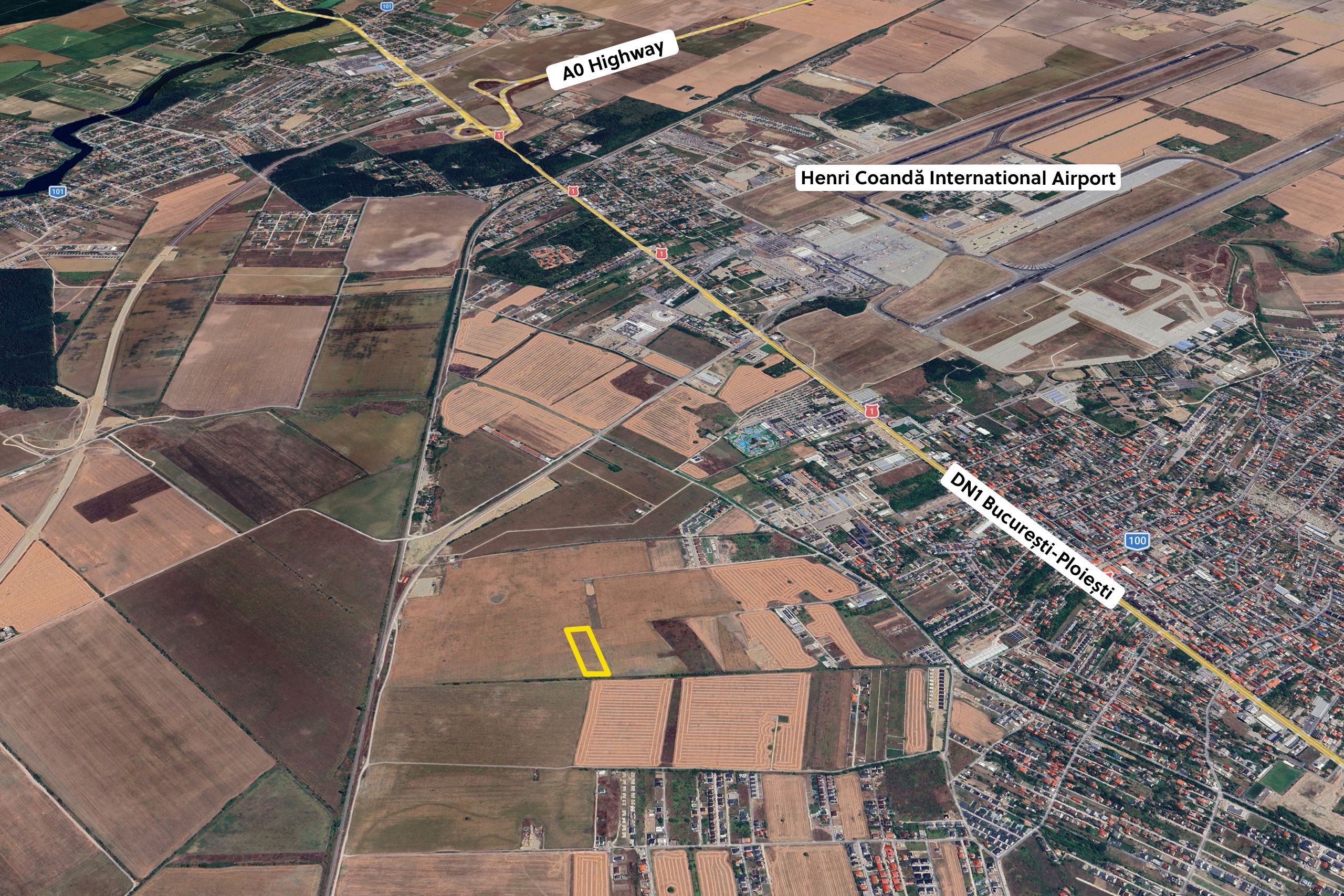 Development Land for Sale in Otopeni – 10,980 sqm