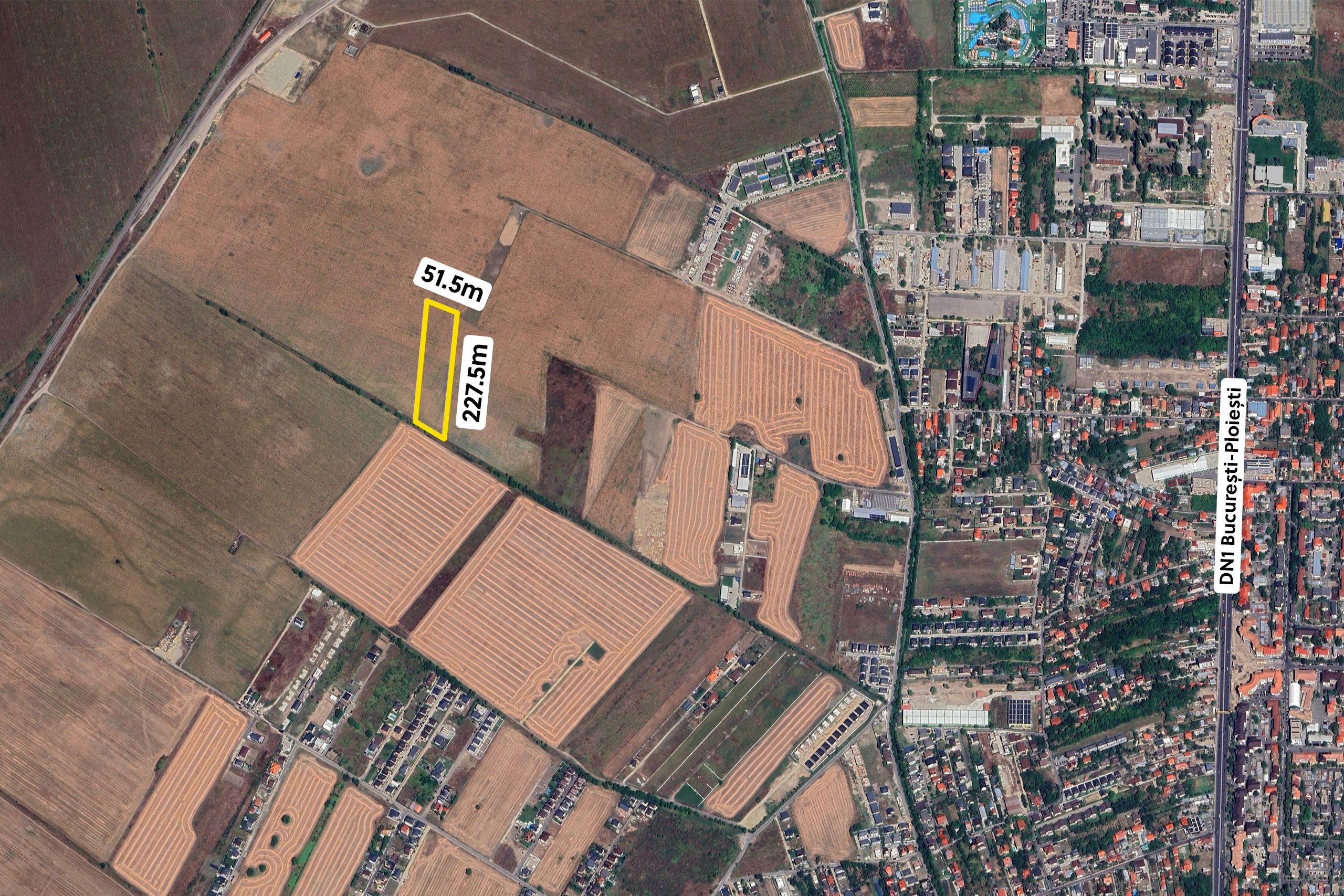 Development Land for Sale in Otopeni – 10,980 sqm